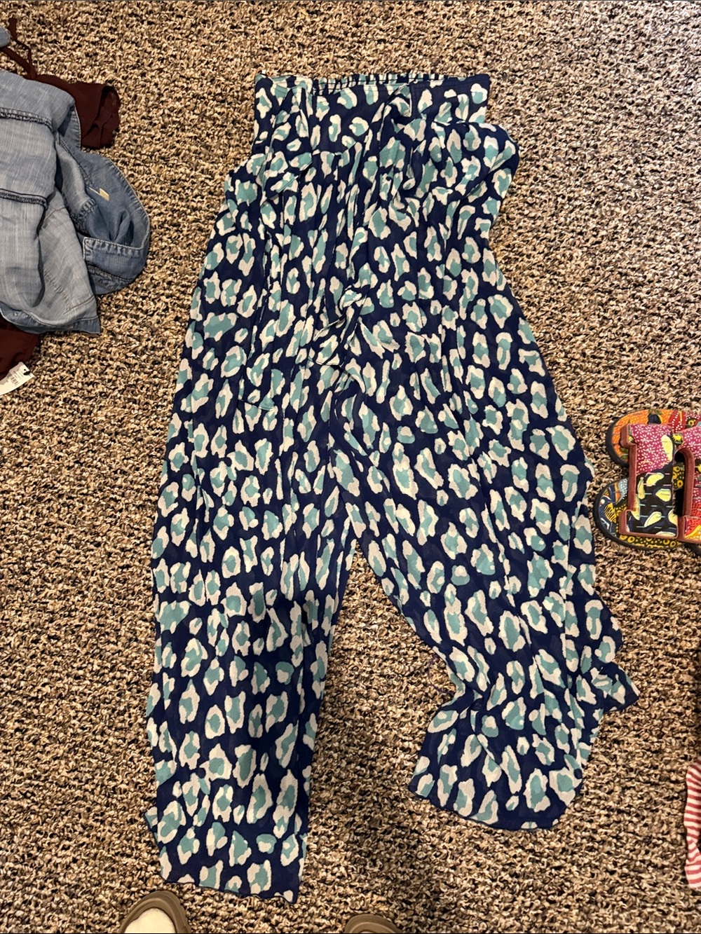 Free people pajama / cover up pants